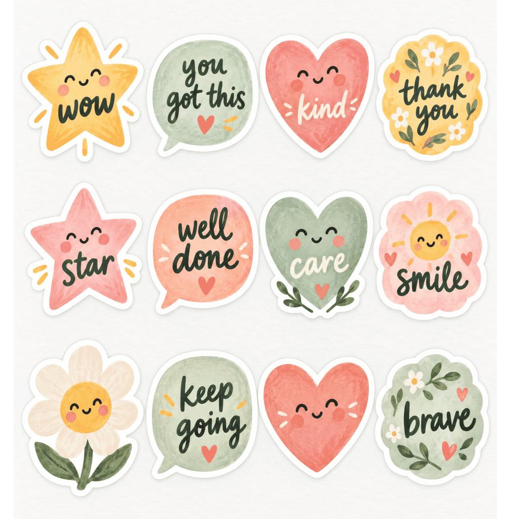Preview of the first page of Kindness notes