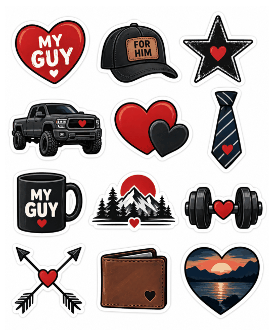 Preview of Love Quotes Stickers for Him